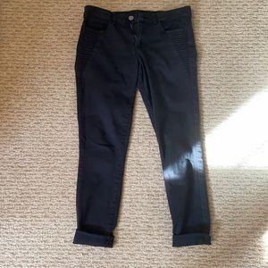 Black calvin klein skinny jeans
